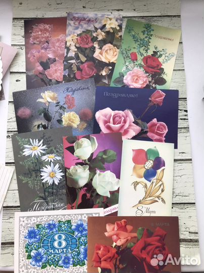 Открытки СССР, наборы