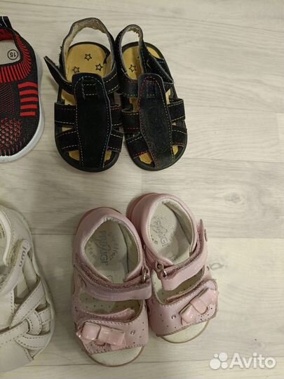 Обувь на первые шаги для 17,19