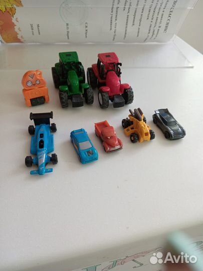 Машинки из киндера