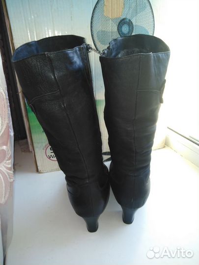Сапоги женские зимние 39 на полную ногу
