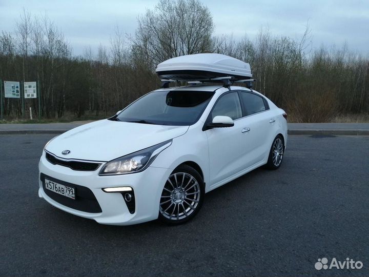 Багажник бокс на крышу kia rio