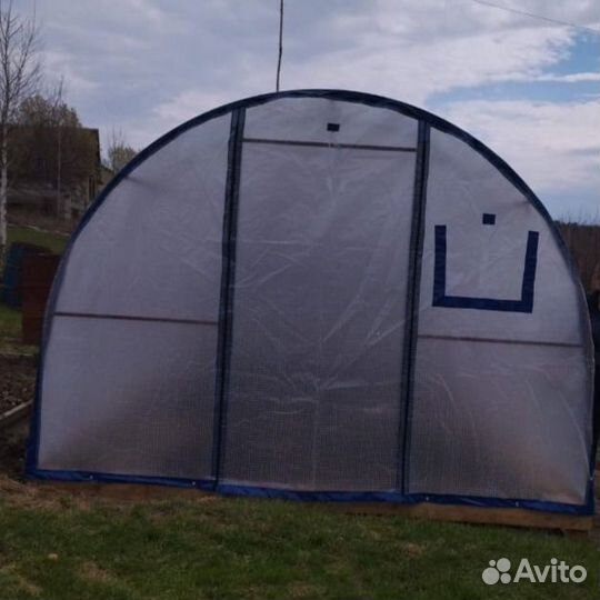 Чехол на теплицу из армированной пленки