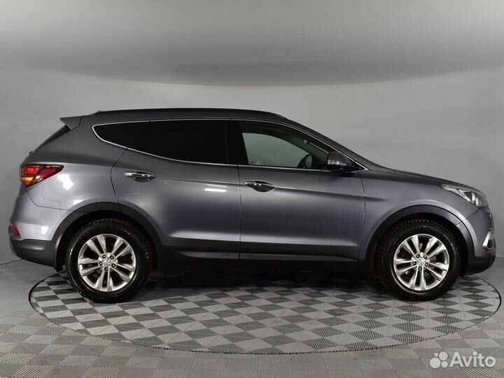 Hyundai Santa Fe 2.2 AT, 2017, 42 433 км
