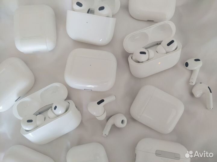 Наушники Airpods все модели 2, 3, pro, pro 2