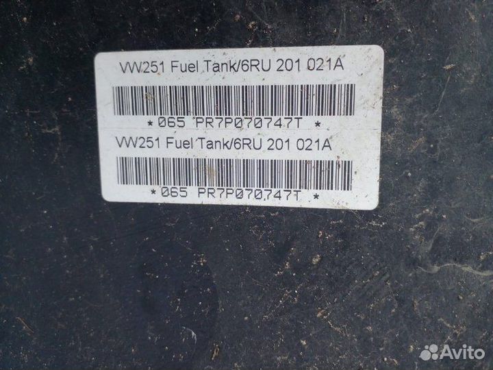 Бак топливный Volkswagen Polo седан cfna 2012