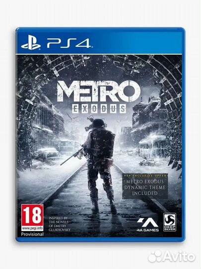 Игра на Ps4 Метро Исход