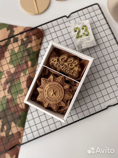 Подарок 23 февраля шоколад ручной работы