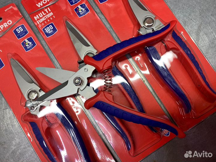 Универсальные ножницы workpro 180мм WP214008