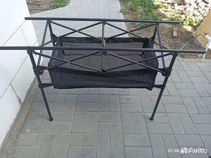 Стол туристический, реечный 120*65