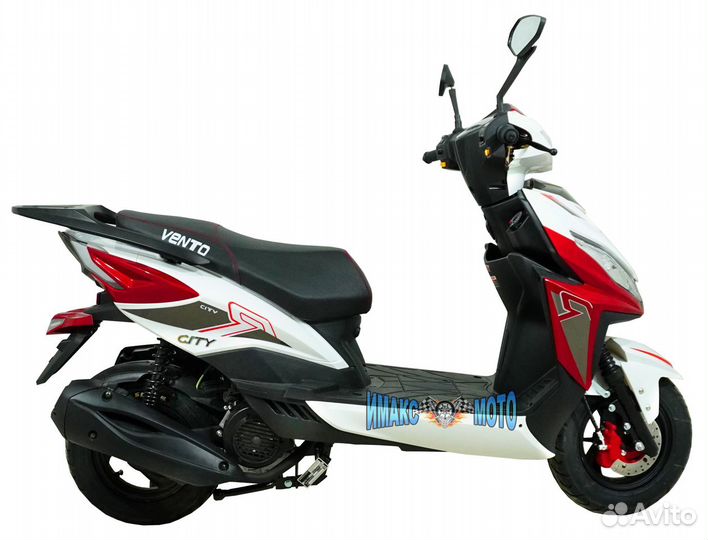 Скутер Vento City 150 см3 (49 см3) красный