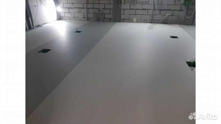 Полимерный наливной пол для офиса