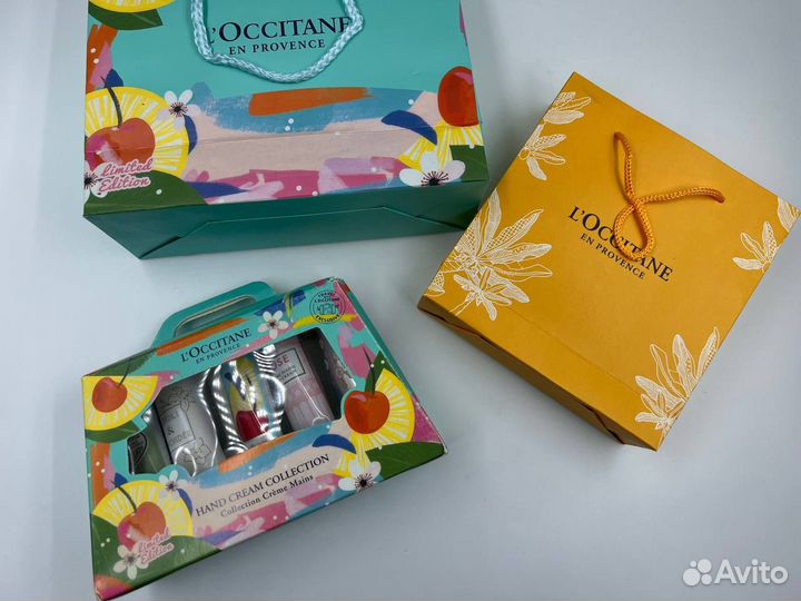 Подарочный набор Локситан 5 шт Мята