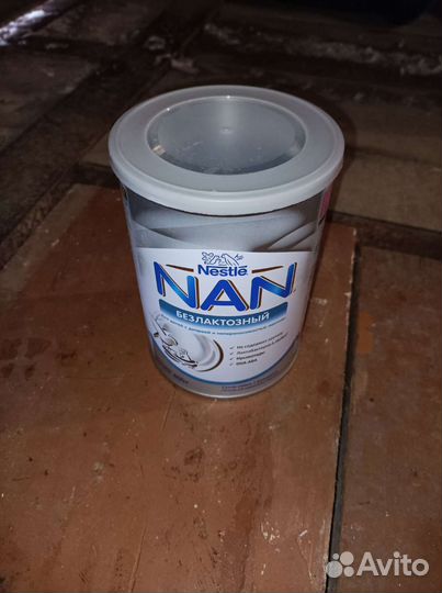 Жестяная банка из под детского питания