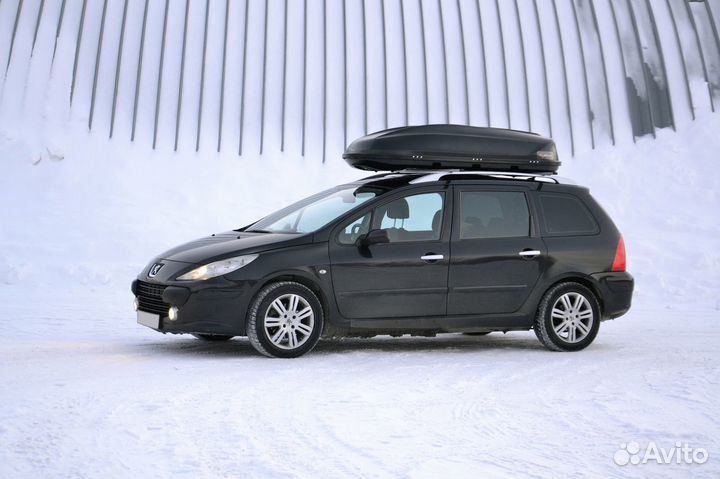 Автобокс багажник на крышу Peugeot 308