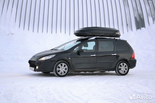 Автобокс багажник на крышу Peugeot 308