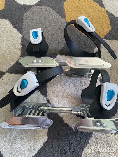 Коньки с двумя лезвиями