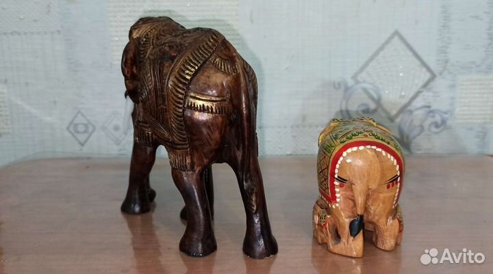 Слон и дерево с аметистами за все