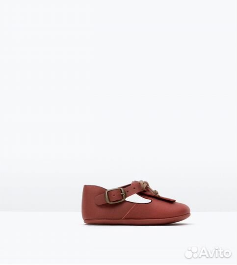 Туфли кожаные Zara