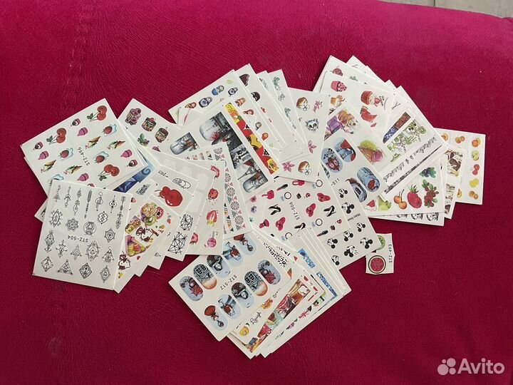 Наклейки для ногтей