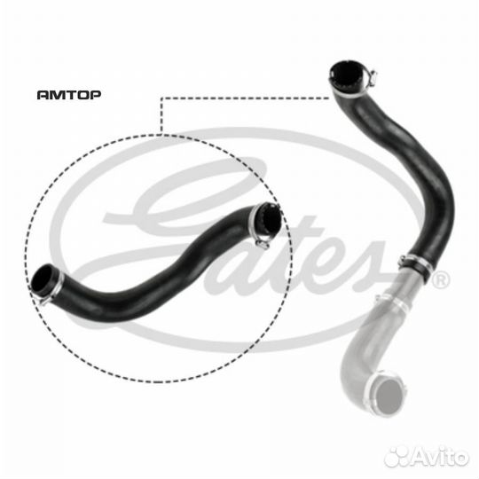 Gates 09-0621 Патрубок турбины gates 09-0621