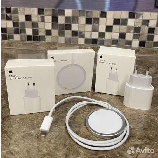 Блок питания 20w/быстрая зарядка для iPhone/ Apple