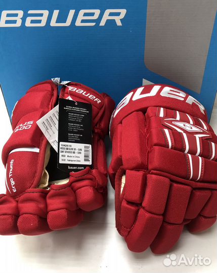 Краги хоккейные Bauer Nexus 600 , размер 14