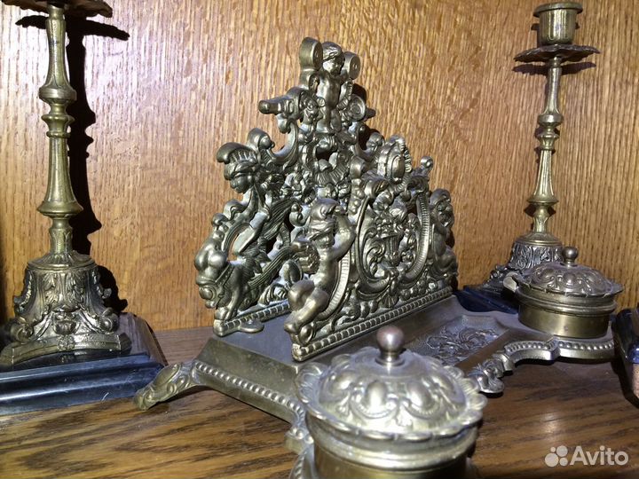 Письменный антикварный набор