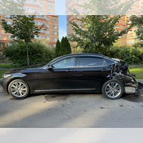 Genesis G80 2.0 AT, 2019, битый, 28 000 км, с пробегом, цена 2 000 000 руб.