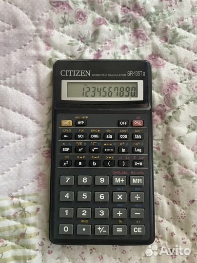 Калькулятор инженерный с чехлом