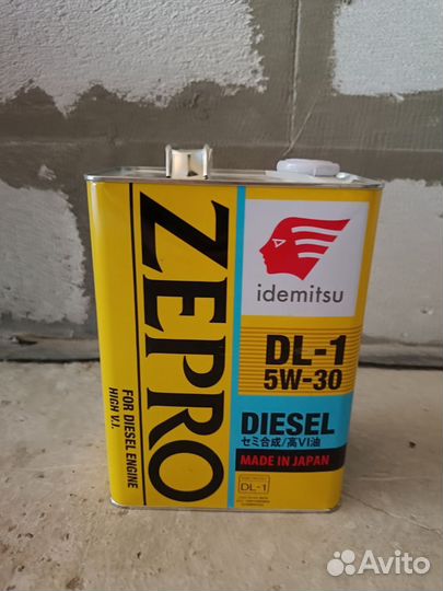 Масло idemitsu zepro 5w30 diesel