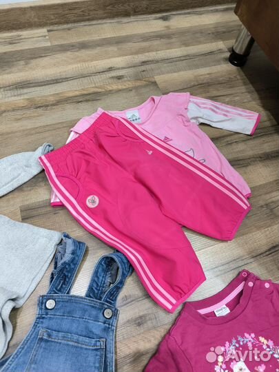 Вещи на девочку 74 пакетом Gap Adidas Chicco