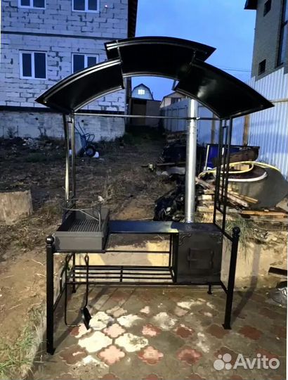 Мангал С крышей