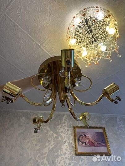 Люстра потолочная 2 штуки