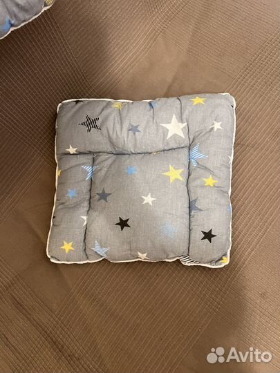 Комплект в коляску подушка матрас одеяло