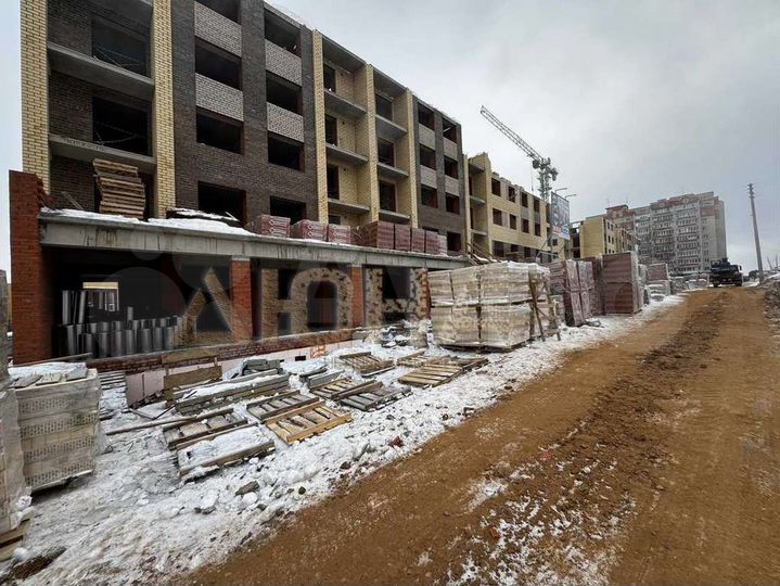 2-к. квартира, 61,9 м², 3/10 эт.