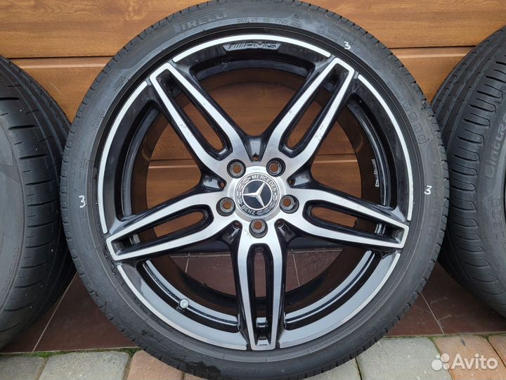 Комплект оригинальных разношироких колес Mercedes