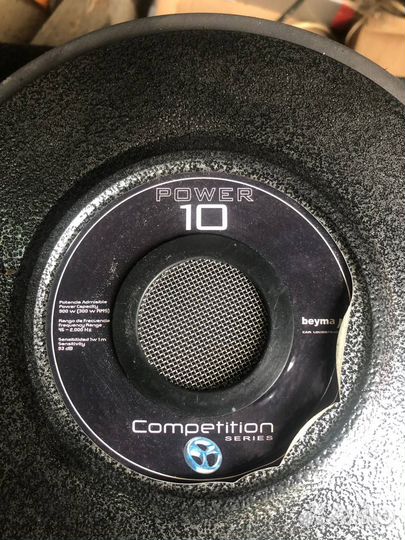 Сабвуфер beyma competition power 10
