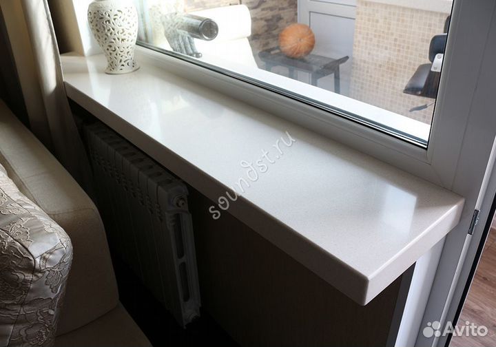 Подоконник из акрила