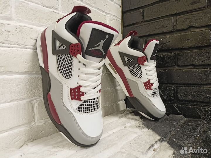 Кроссовки Nike air jordan 4 осенние