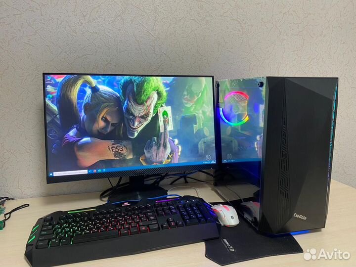 Игровой пк intel / gtx 1650 super 4 gb/ 16 gb