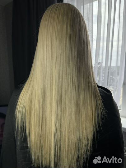 Кератиновое выпрямление волос