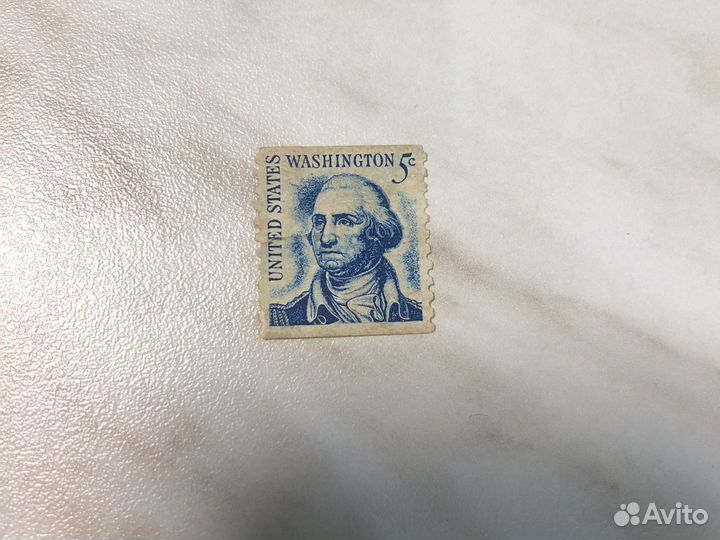 Почтовая марка США Вашингтон 5с-1966 г