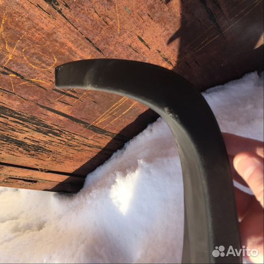 Накладка на задний бампер Ауди а4