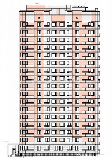 2-к. квартира, 58,5 м², 7/17 эт.