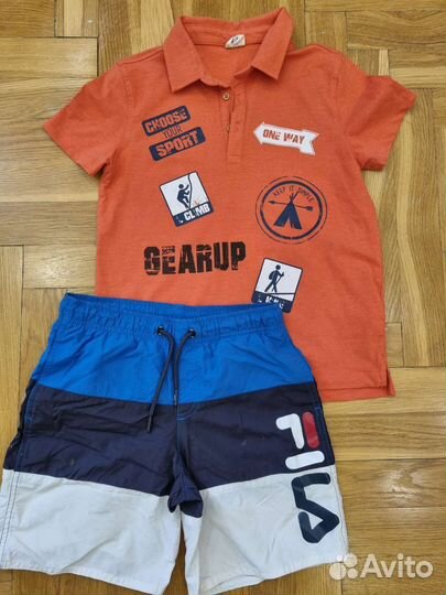 Zara, Button Blue, Fila для мальчика 140 рост вещи