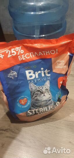 Сухой корм для кошек brit для стерилизованных