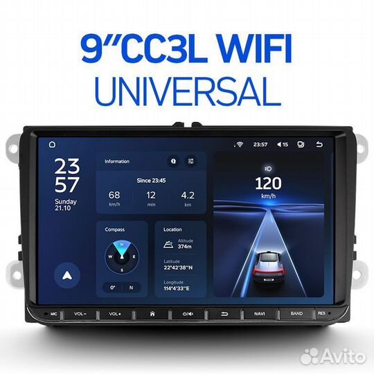 Магнитола teyes CC3L wi fi 9