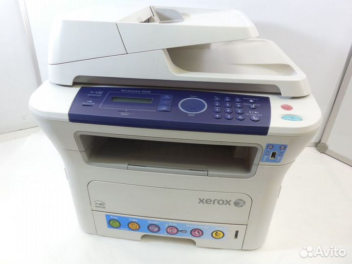 Мфу Хerox WC 3220dn сеть и дуплекс+ полн картридж