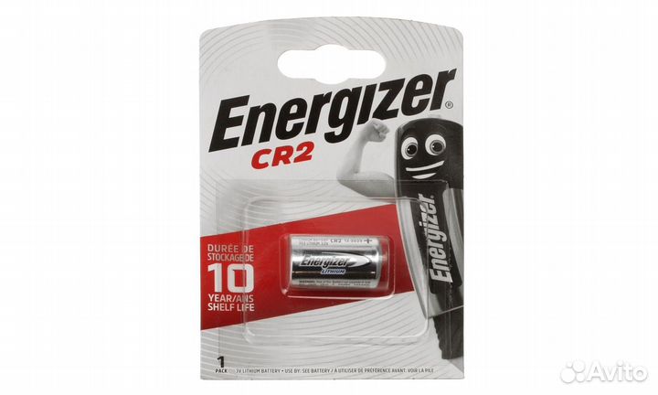 Батарейка Energizer CR2 (3В) BL-1