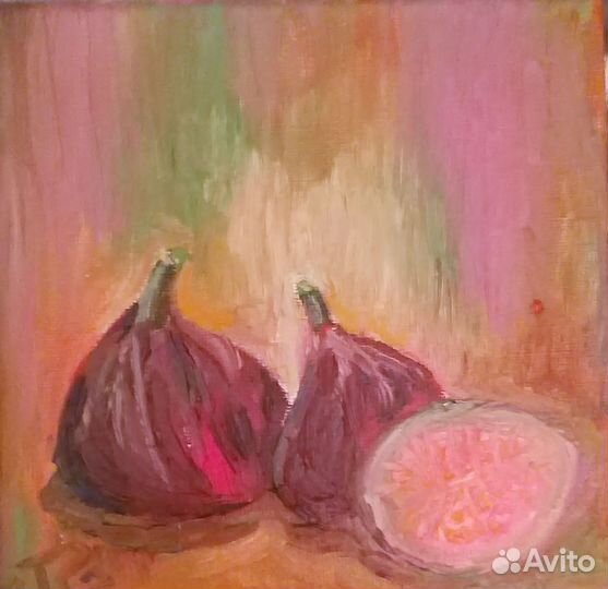 Инжир холст масло